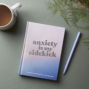 ($8) Anxiety is my Sidekick Journal